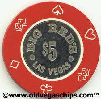 Big Reds $5 Casino Chip