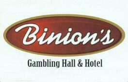 Binion's Casino Slot Club Card