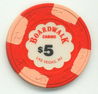 Las Vegas Boardwalk Casino $5 Casino Chip