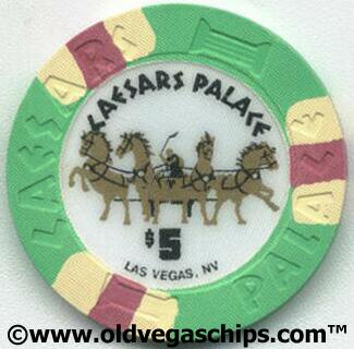 Caesars Palace Rare Error $5/$25 Casino Chip