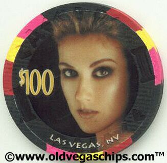 Las Vegas Caesars Palace Celine Dion $100 Casino Chip