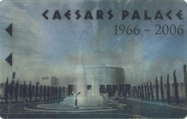 Caesars Palace Hotel Room Key