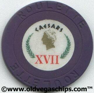 Caesars Palace Roulette Casino Chip 
