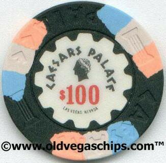 Las Vegas Caesars Palace Old $100 Casino Chip