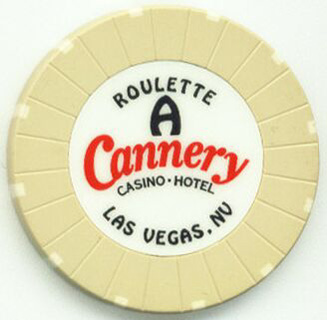 Las Vegas Cannery Tan Roulette Casino Chip
