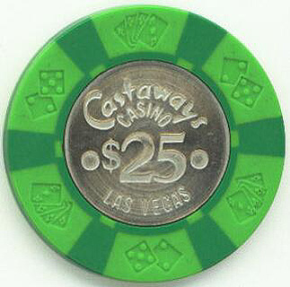 Las Vegas Castaways Casino $25 Old Casino Chip 