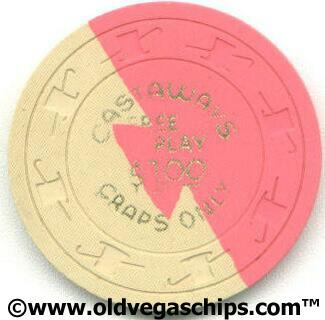 Las Vegas Castaways Casino $1 Free Play Casino Chip 
