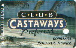 Castaways Casino Slot Club Card