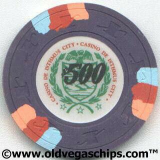 James Bond Casino De Isthmus City Paul-Son $500 Poker Chips