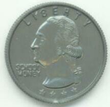 Play money Quarters,