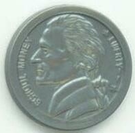 Play money nickel coins