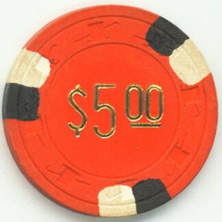 Cowboy Gene's Casino $5 Casino Chip