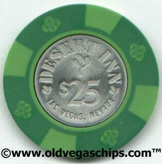 Las Vegas Desert Inn $25 Casino Chips