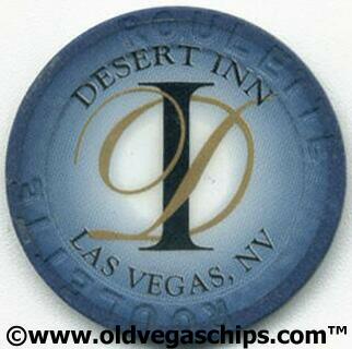 Las Vegas Desert Inn Dark Blue Roulette Chip