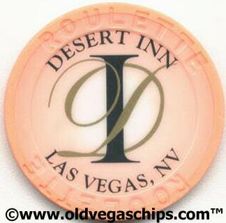 Desert Inn Orange Roulette Chip