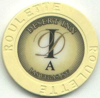 Las Vegas Desert Inn Tan Roulette Chip