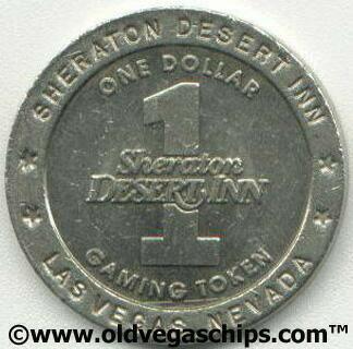 Las Vegas Sheraton Desert Inn $1 Slot Token
