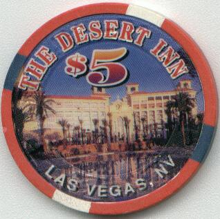 Las Vegas Desert Inn Rediscover the Legend $5 Casino Chip