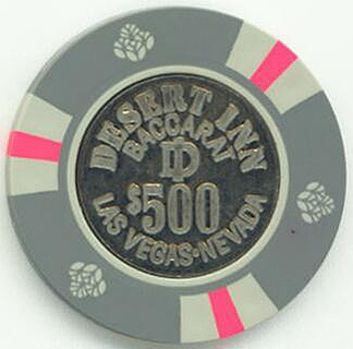 Las Vegas Desert Inn Baccarat $500 Casino Chip