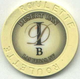 Las Vegas Desert Inn Tan Roulette Chip