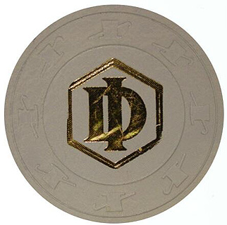 Las Vegas Desert Inn Gray Roulette Chip