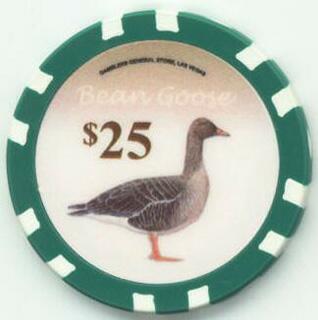 Bean Goose $25 Poker Chip 