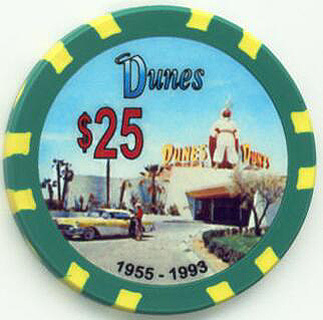 Las Vegas Dunes Hotel Poker Chips 