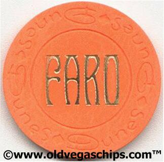 Dunes Faro Casino Chip