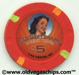 Eastside Cannery $5 Casino Chip