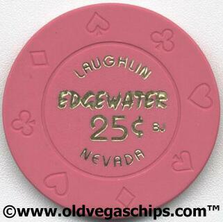 Edgewater Casino Laughlin, Nevada 25¢ Casino Chip