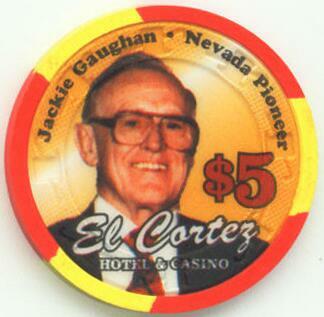 El Cortez Jackie Gaughan $5 Casino Chip
