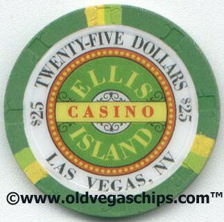 Las Vegas Ellis Island $25 Casino Chip