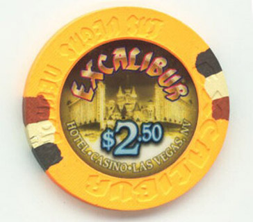 Excalibur 2006 $2.50 Casino Chip