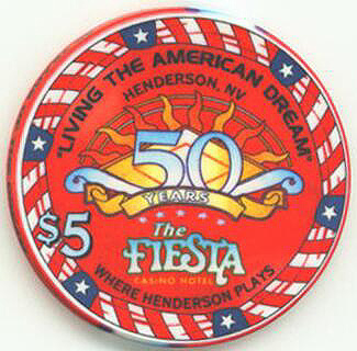 Fiesta Henderson Living the American Dream $5 Chip 