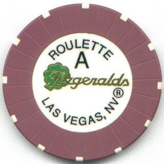 Fitzgeralds Roulette Casino Chip
