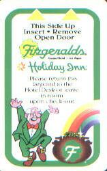 Las Vegas Fitzgeralds Hotel Room Key