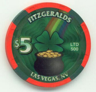 Fitzgerald's St. Patrick's Day 2007 $5 Casino Chip