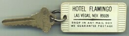 Flamingo Hotel Room Key 