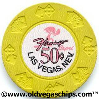Las Vegas Flamingo Capri 50&cent; Rare Casino Chip