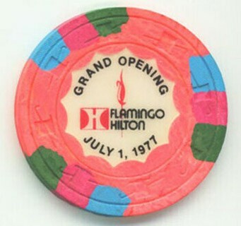 Flamingo Hilton Grand Opening NCV Casino Chip
