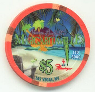 Flamingo Hotel Jimmy Buffet's Margaritaville $5 Chip