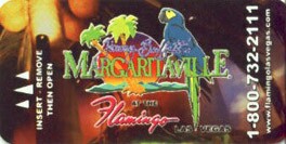 Flamingo Margaritaville Hotel Room Key 