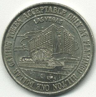 Flamingo Hilton 1998 $1 Slot Token
