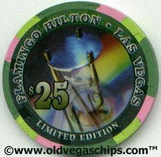 Flamingo Hilton Millennium $25 Casino Chip