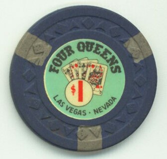 Four Queens First Issue $1 Casino Chip
