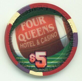 Las Vegas Four Queens Jack Youngblood 2007 $5 Casino Chip