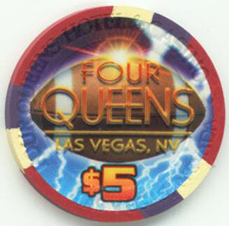 Four Queens The Big Game Superbowl $5 Casino Chip