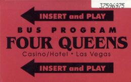 Four Queens Casino Bus Program Slot Club Card
