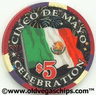 Four Queens Cinco De Mayo 2003 $5 Casino Chip