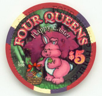 Four Queens Easter 2005 $5 Casino Chip 
